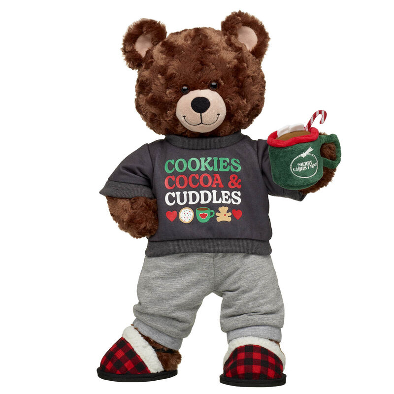 Cocoa Cuddles Christmas Teddy Bear Mug Set BuildABear®
